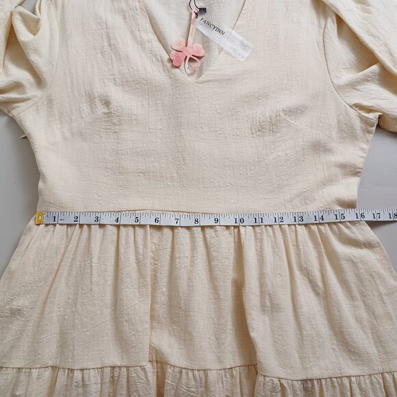 Fancyinn Long Sleeve Babydoll Tunic Dress - Picture 12 of 16